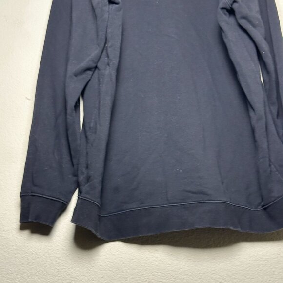 Y2K CSG Black Heavyweight Minimal Hoodie Men 3XL Casual Gymwear Tall Sweater - Picture 12 of 12